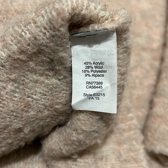Madewell Dusty Pink Turtleneck Sweater - Picture 6 of 6